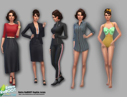 Retro ReBOOT Sophia Loren