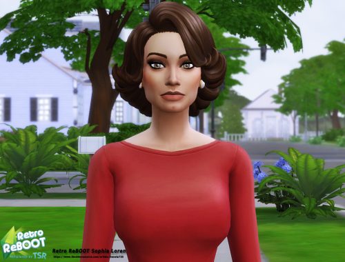 Retro ReBOOT Sophia Loren