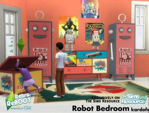 Retro ReBOOT_kardofe_Robot bedroom
