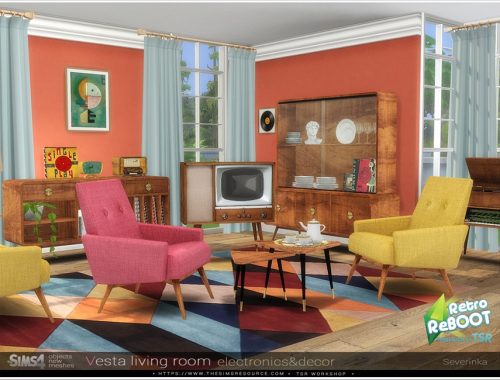 [RetroReBOOT] Vesta livingroom electronics/decor
