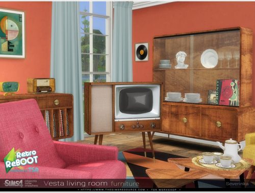 [RetroReBOOT] Vesta livingroom furniture