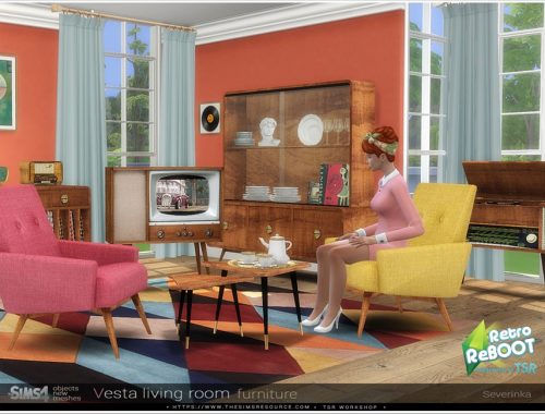 [RetroReBOOT] Vesta livingroom furniture