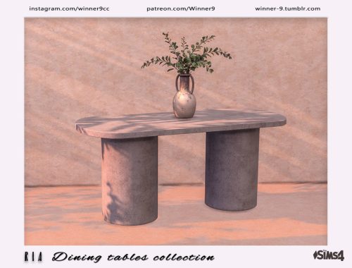 Ria Tables collection