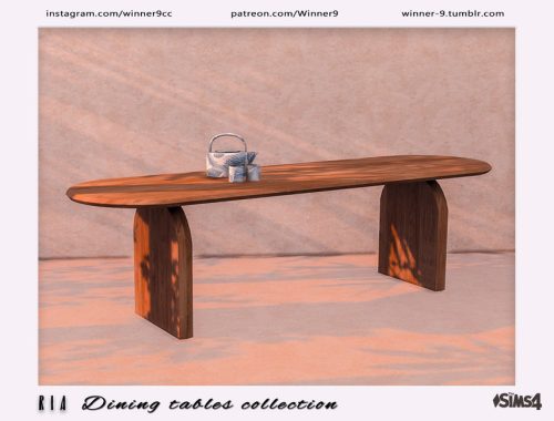 Ria Tables collection