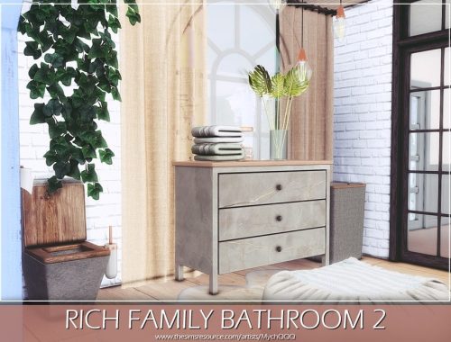 Rich Family Bathroom 2