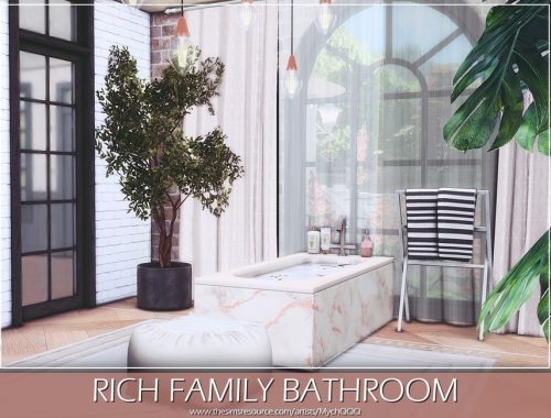 Rich Family Bathroom