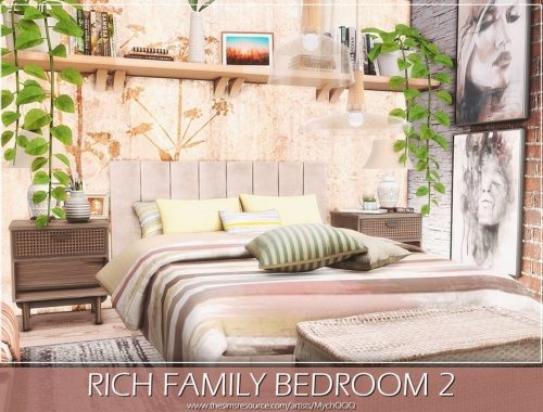Rich Family Bedroom 2