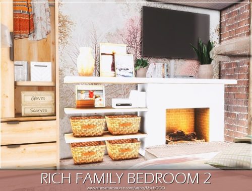 Rich Family Bedroom 2