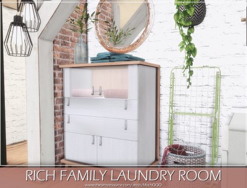 Rich Family Laundry Room