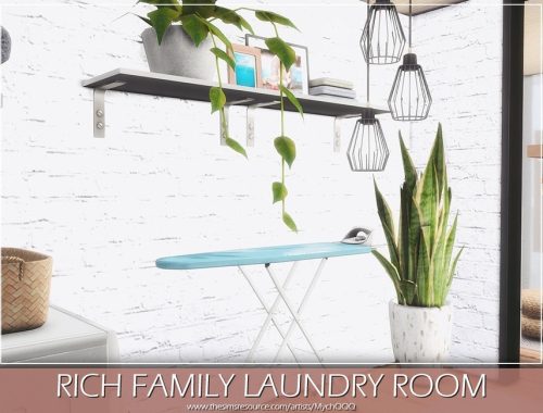 Rich Family Laundry Room