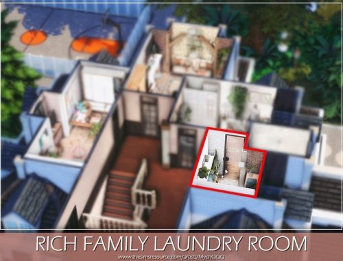 Rich Family Laundry Room