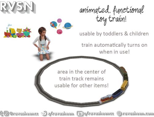Right On Track Toy Train – TSR Exclusive Mod