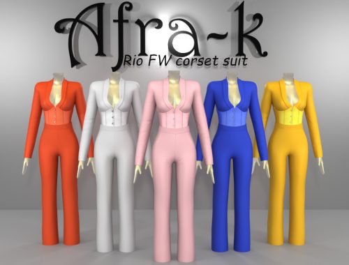 Rio FW corset suit