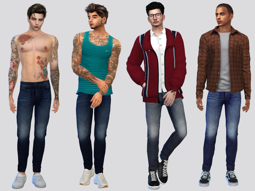 Rocco Denim Jeans - The Sims 4 Catalog