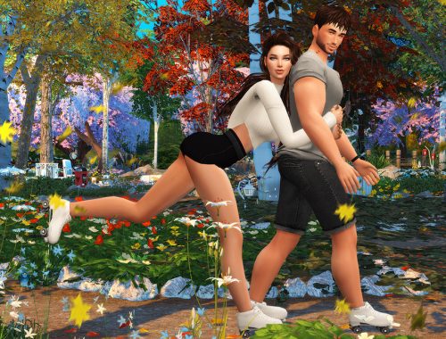 Rollerblading day (Pose Pack)