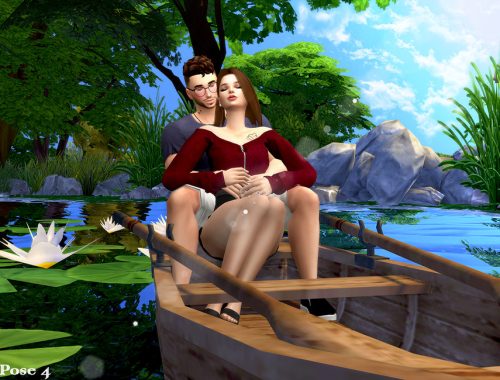 Romantic Boat (Pose pack)