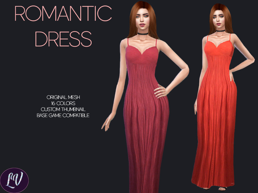 Romantic Dress Vol.7 - The Sims 4 Catalog