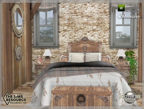 Romiere bedroom