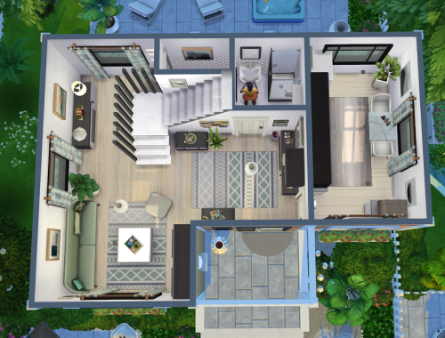 Room Decorator Tiny Home // no CC