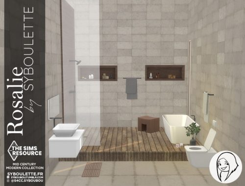 Rosalie bathroom set