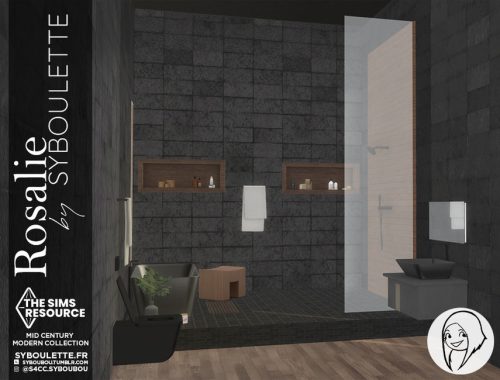 Rosalie bathroom set