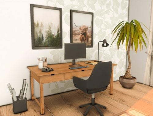 Rosalie Bedroom (TSR only CC)