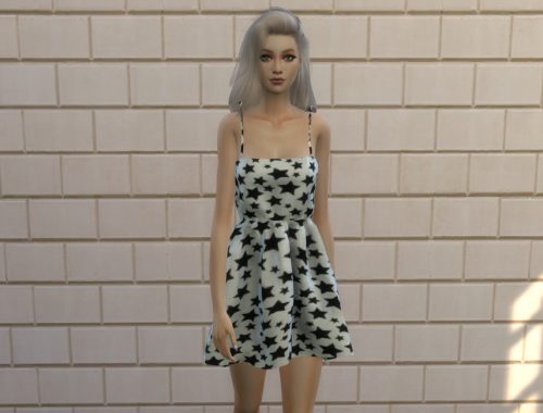 Ruched Bow Dress