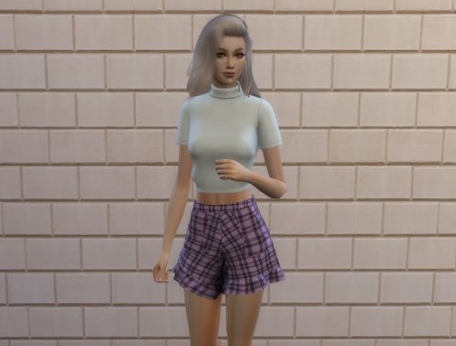 Ruffle Shorts with Pockets