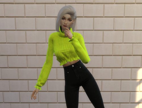 Ruffle Sweater