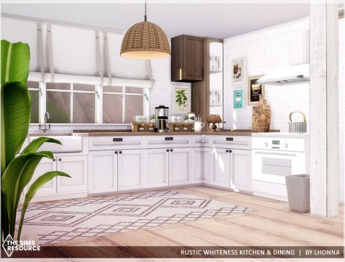 Rustic Whiteness II Kitchen & Dining