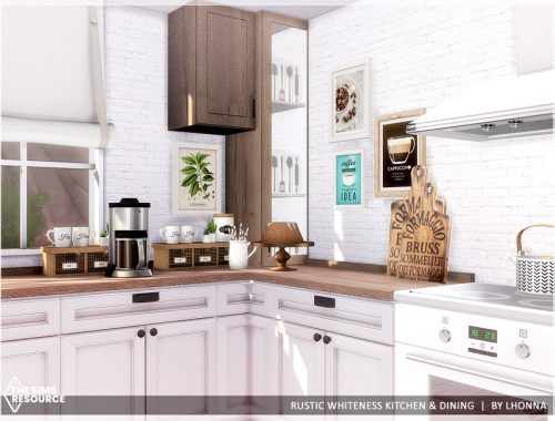 Rustic Whiteness II Kitchen & Dining