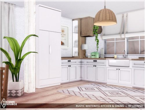 Rustic Whiteness II Kitchen & Dining