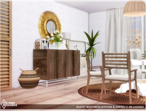Rustic Whiteness II Kitchen & Dining