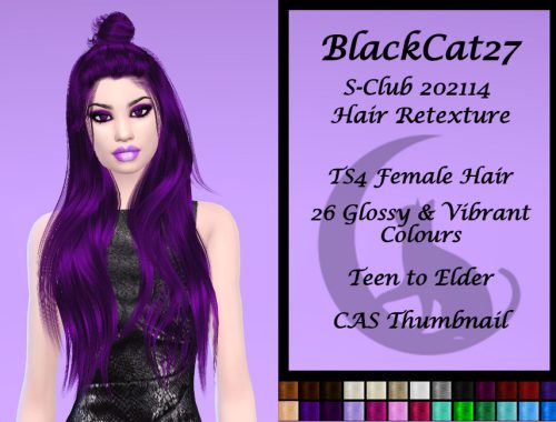 S-Club 202114 Hair Retexture (MESH NEEDED)