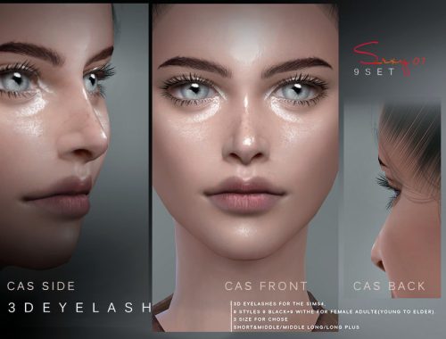 S-Club ts4 3D EYELASHES I F V1 bassis