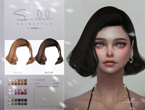 S-Club ts4 LW Hair 202102
