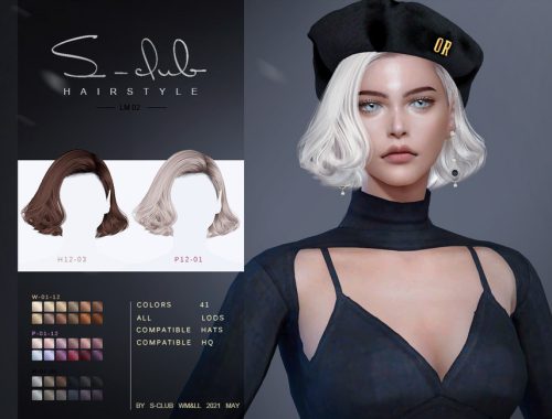 S-Club ts4 LW Hair 202102