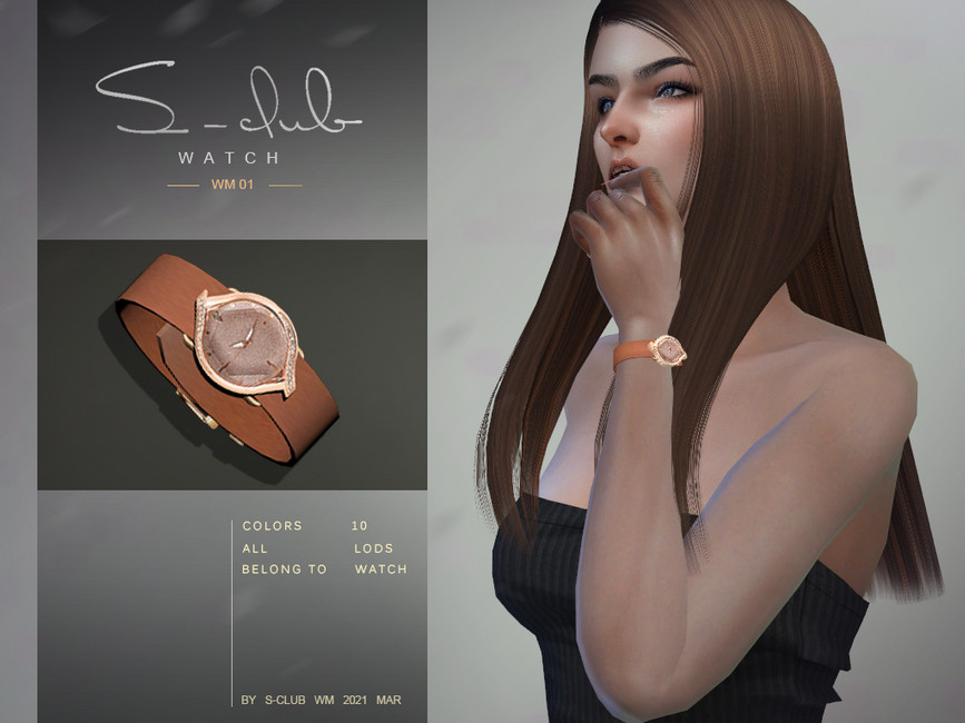 S Club Ts4 Wm Watch 202101 The Sims 4 Catalog