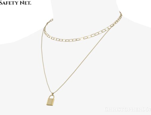 Safety Net Necklace / Christopher067