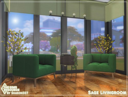 Sage Livingroom - TSR CC Only