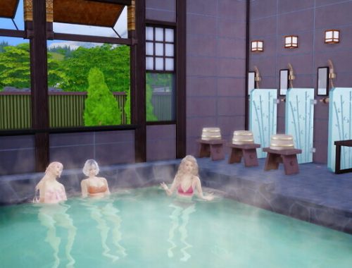 Sakura Onsen Ryokan (Japanese hot spring hotel) at Vicky SweetBunny