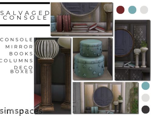 Salvaged Console set