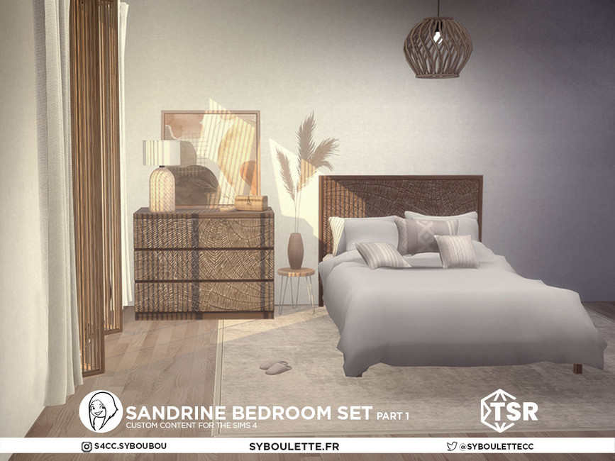 Sandrine bedroom set Part 1 - The Sims 4 Catalog