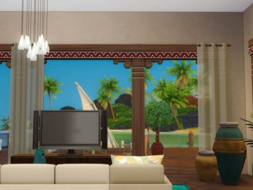Saphire Villa at SimKat Builds