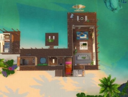 Saphire Villa at SimKat Builds