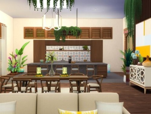 Saphire Villa at SimKat Builds