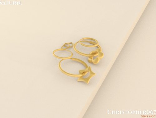 Saturn Earrings / Christopher067