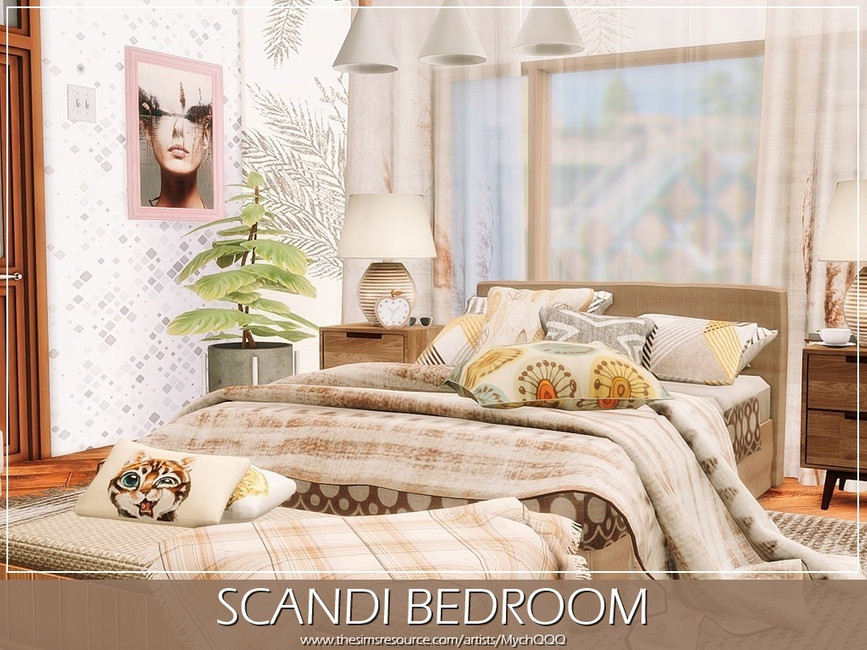 Scandi Bedroom - The Sims 4 Catalog