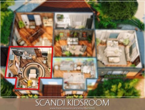 Scandi Kidsroom