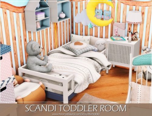 Scandi Toddler Room